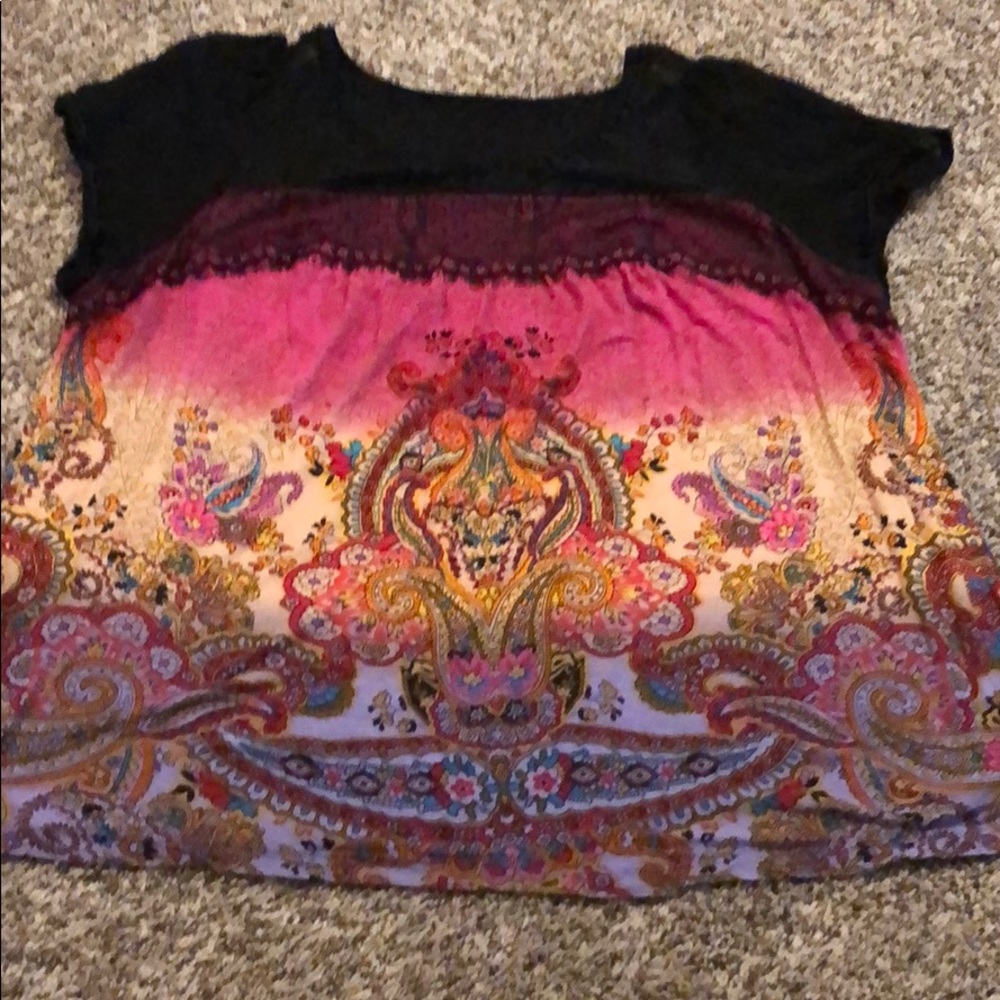 Multi-colored top